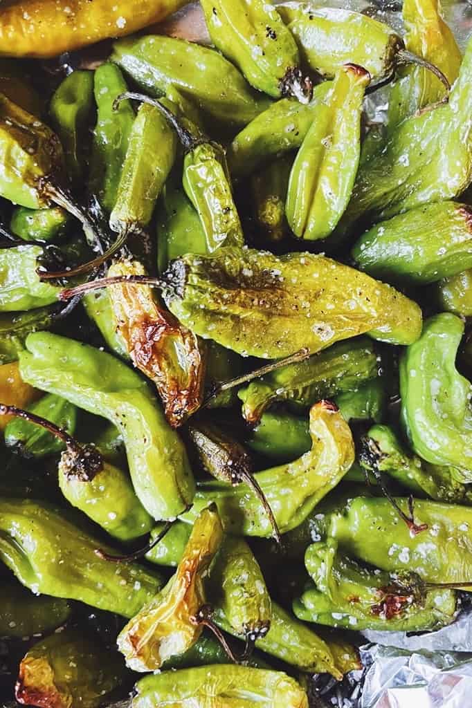 55. Air Fryer Shishito Peppers