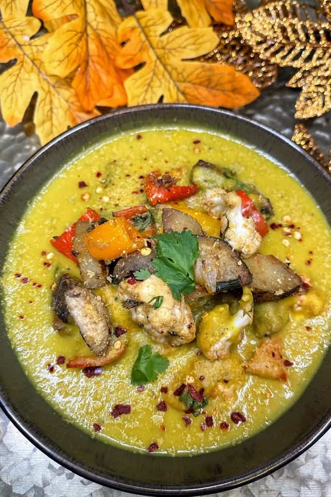 62. Pumpkin Soup With Veggies