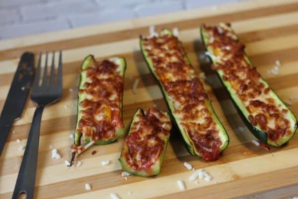 Air Fryer Zucchini Pizza Boats 11 1 1