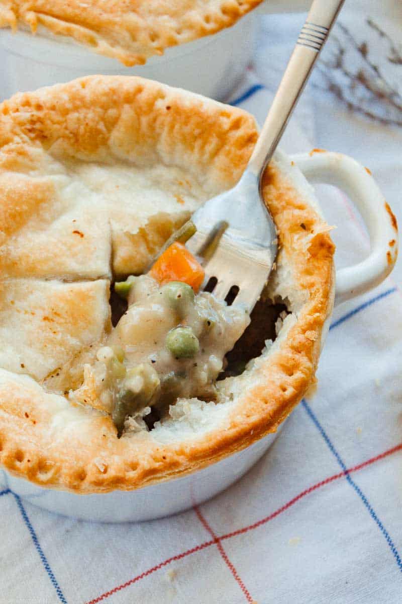 Fall Vegetable Pot Pies 6