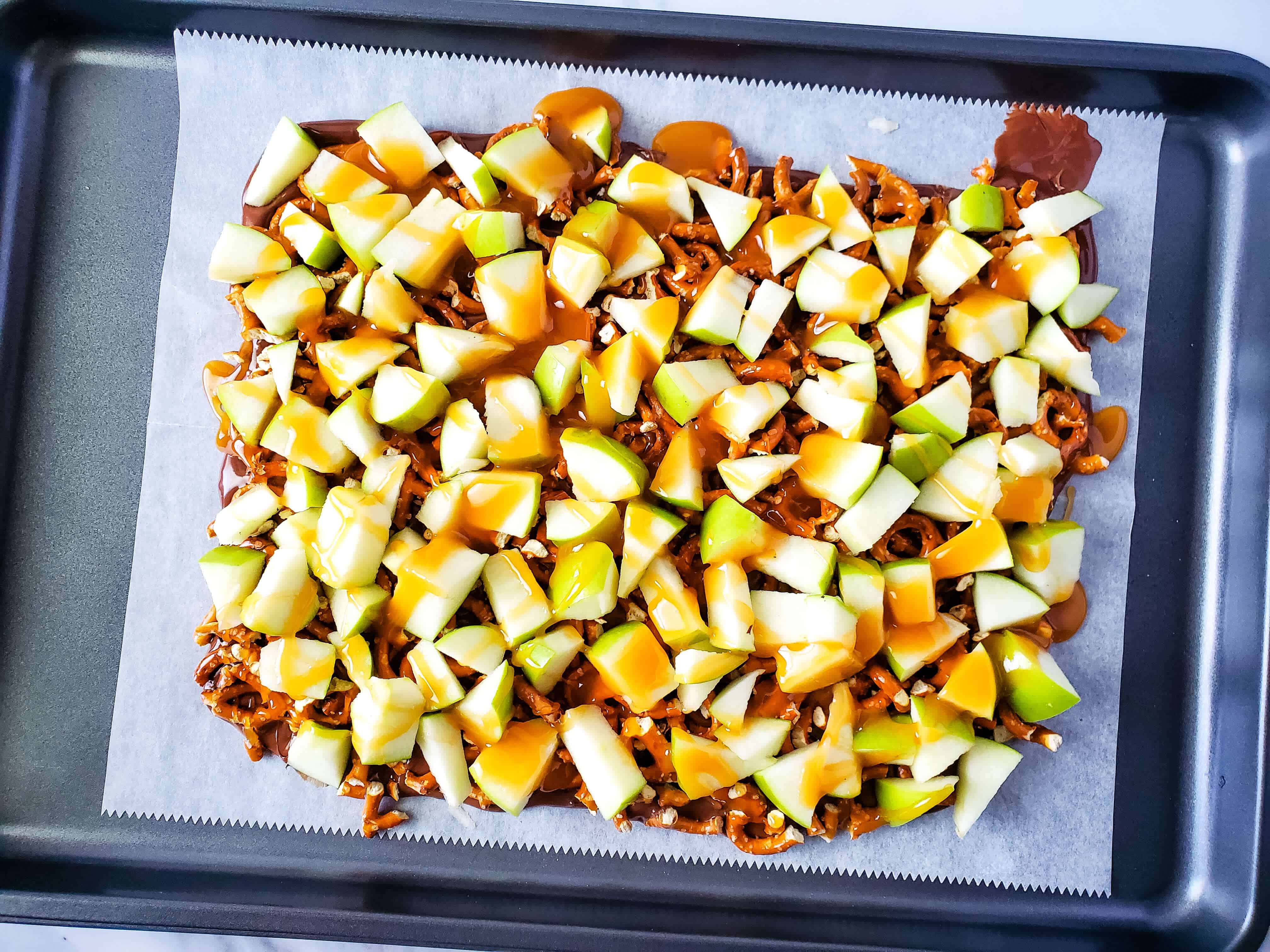 Caramel Apple Crunch Dessert A Crazy Family