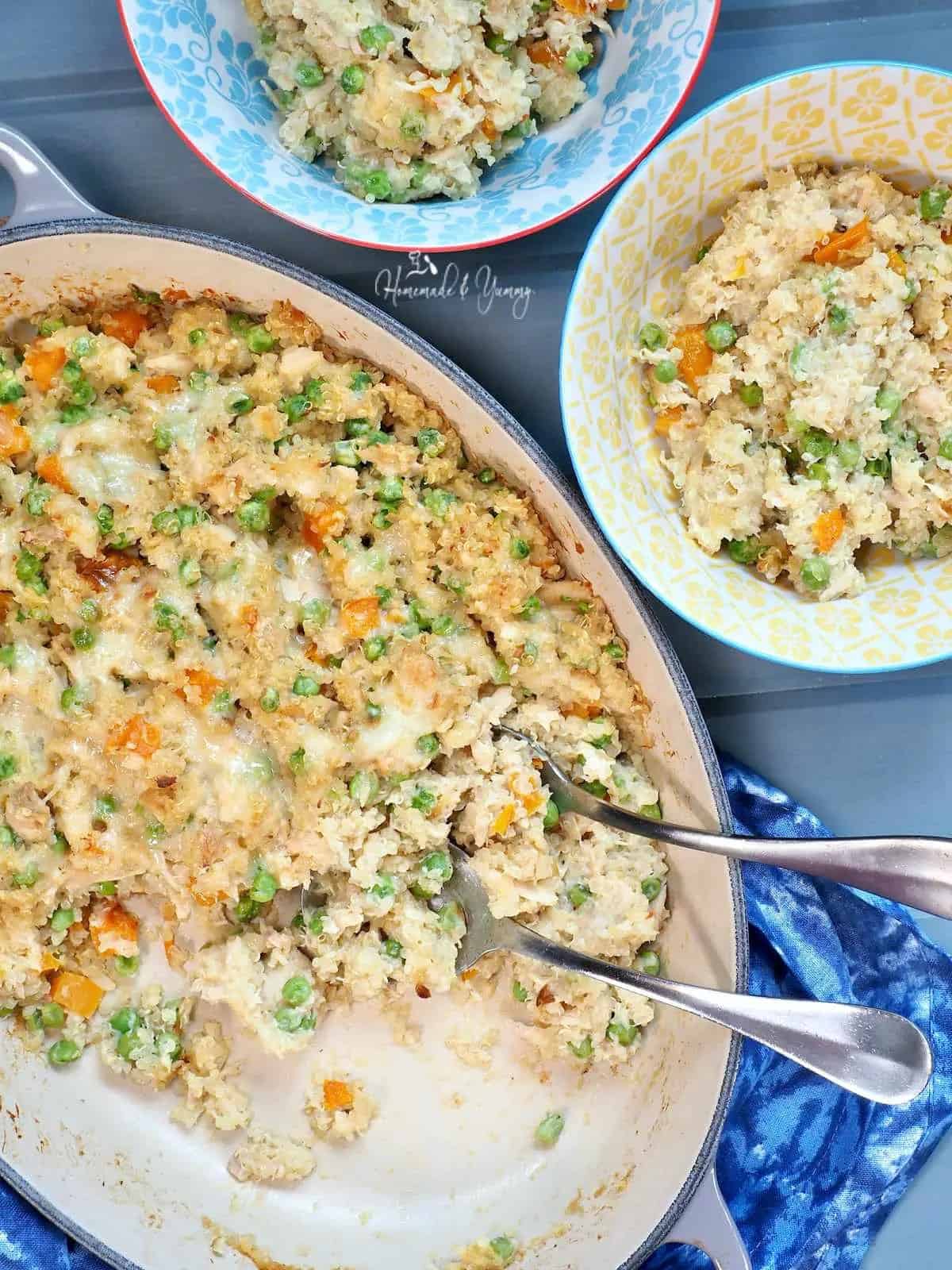 Quinoa Tuna Casserole