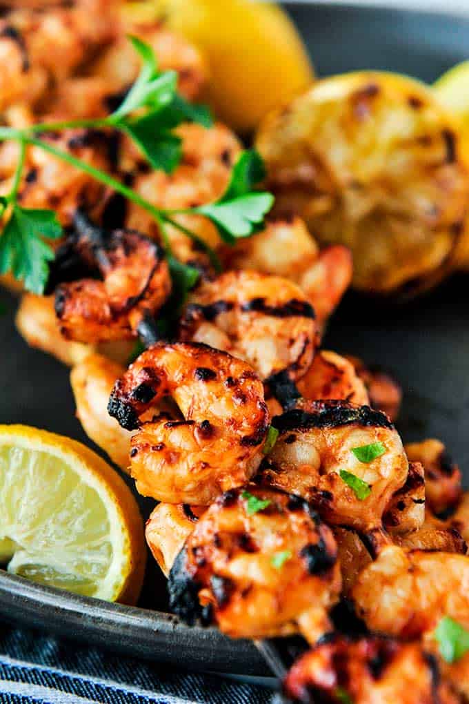 Spicy Grilled Shrimp F