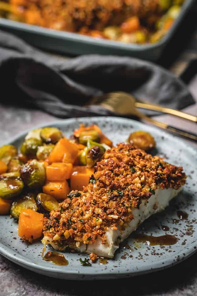 almond crusted cod