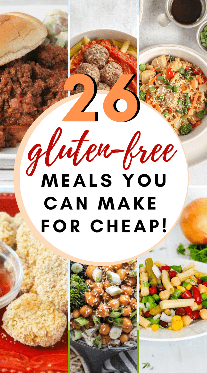 26 Cheap Gluten-Free Meals for When You're on a Budget - A Crazy Family