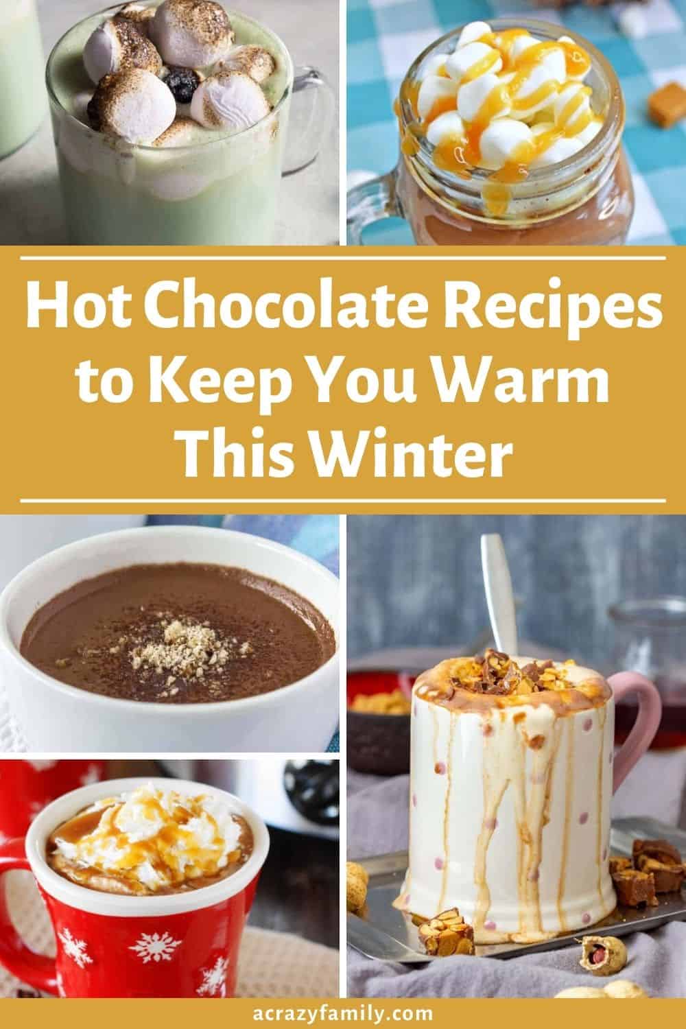 hot chocolate recipes pin
