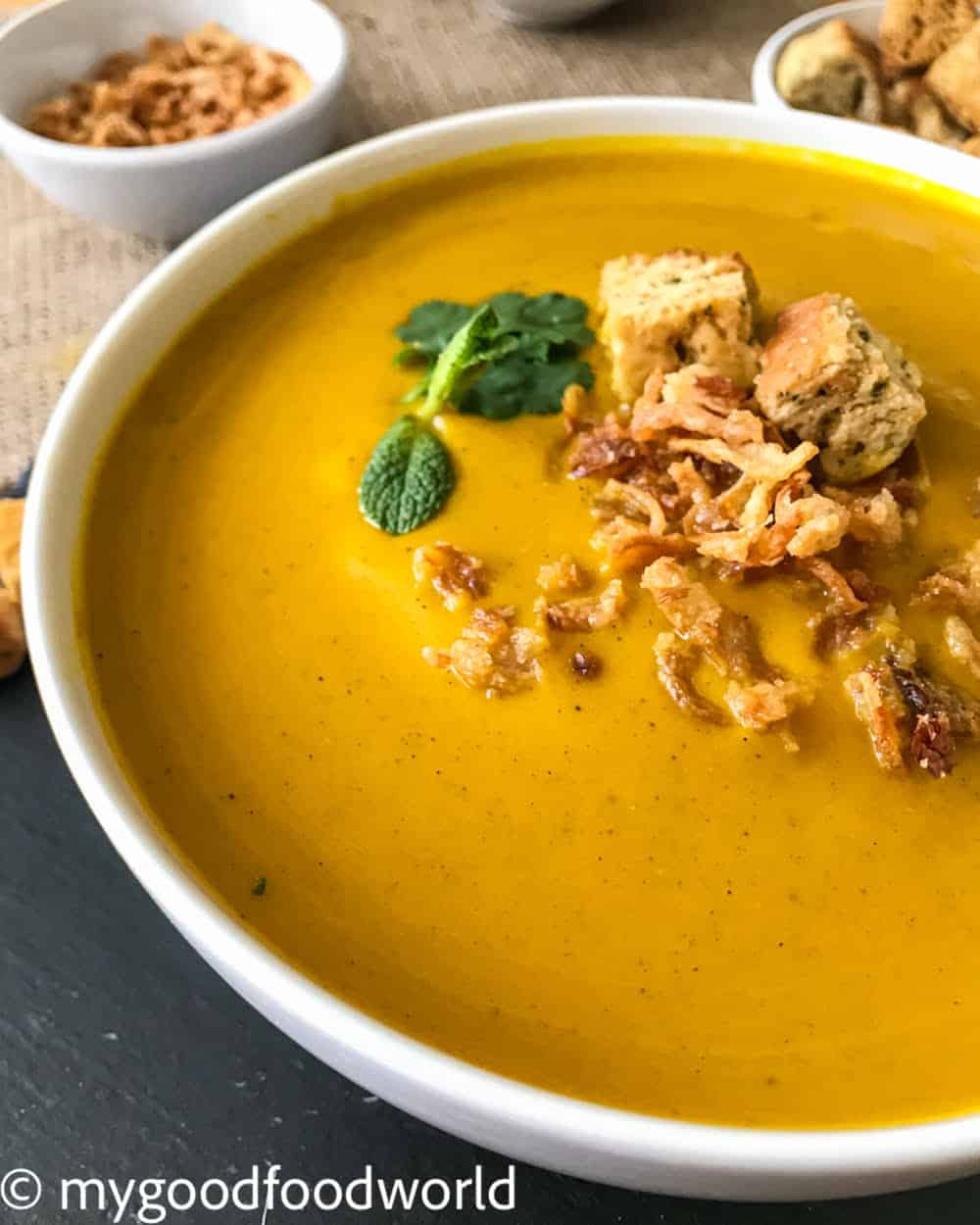 turmeric and black pepper soup