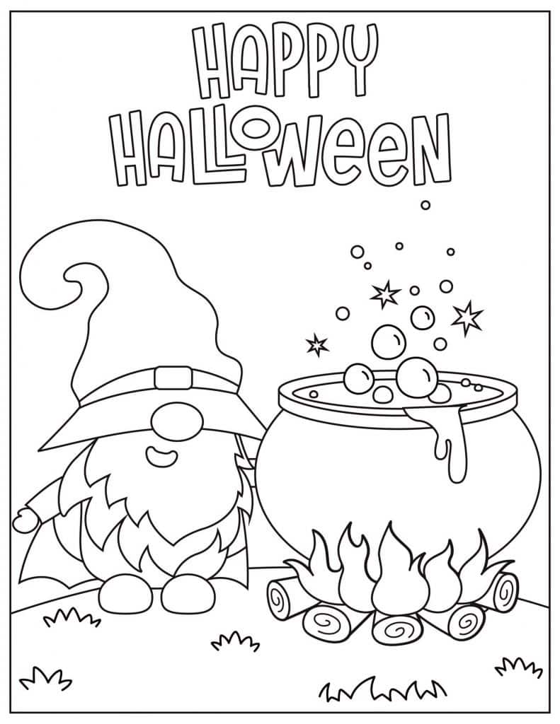 Halloween Coloring Pages 01