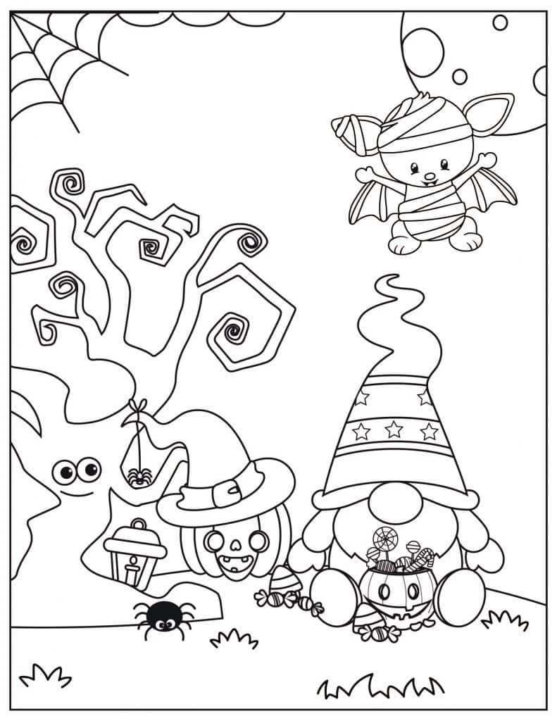 Halloween Coloring Pages 10