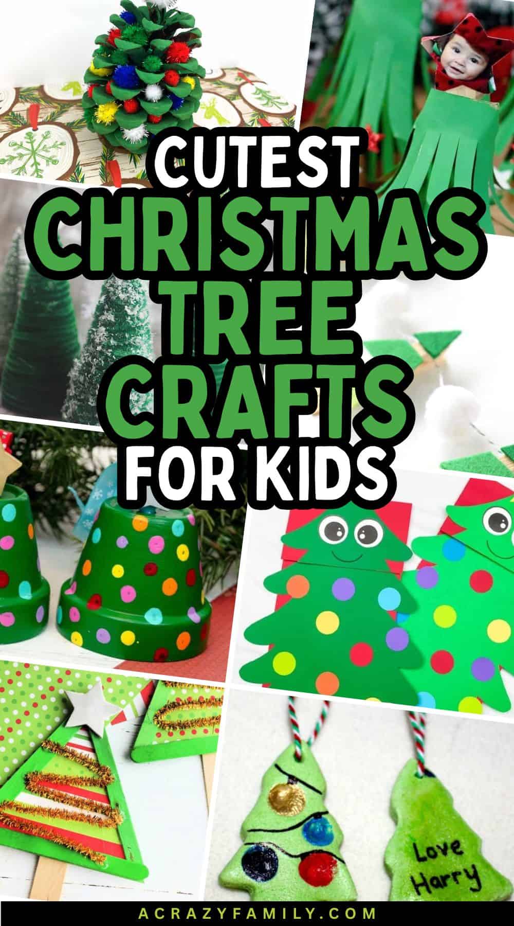 christmas tree crafts for kids