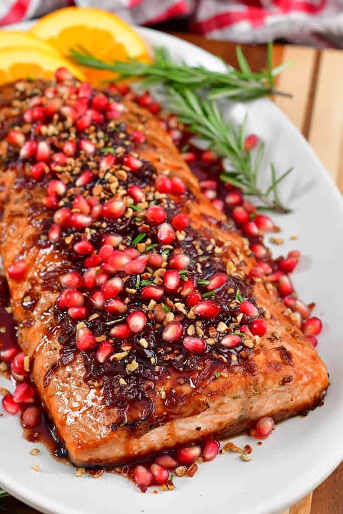 1. Holiday Baked Salmon _