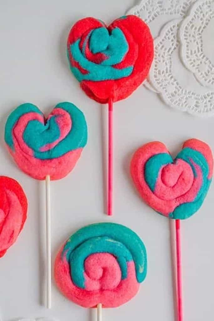 19. Play Dough Cookie Pops_