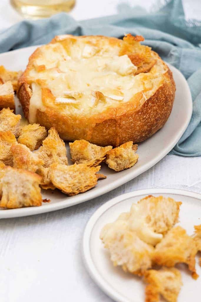 22. Baked Brie Bread Bowl_