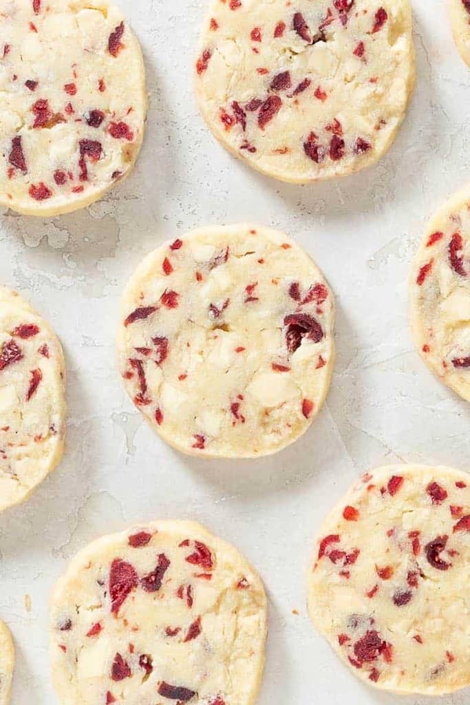 3. Cranberry White Chocolate Shortbread_