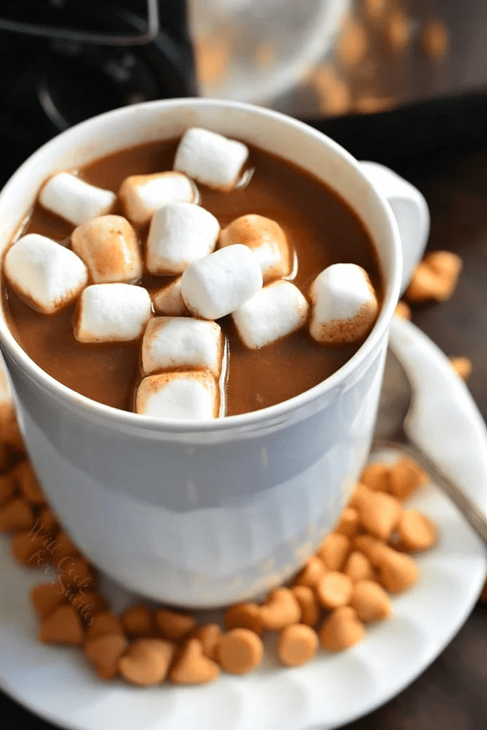 31. Crockpot Butterscotch Hot Chocolate _