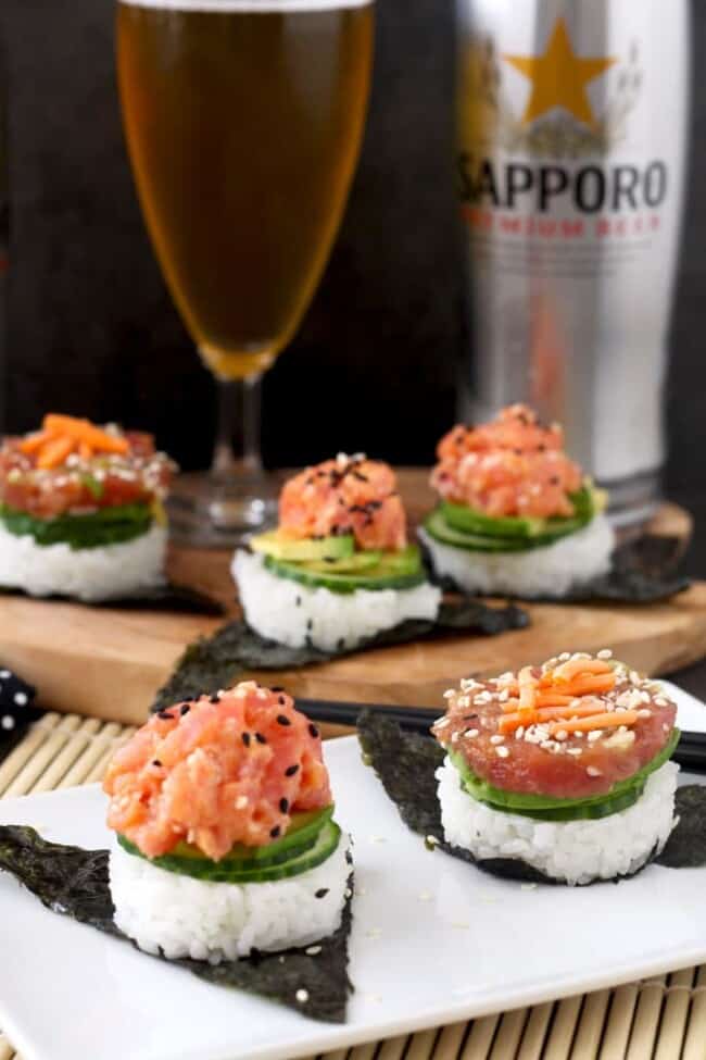 Sushi Stacks Tuna Easy appetizer 4 650×975 1