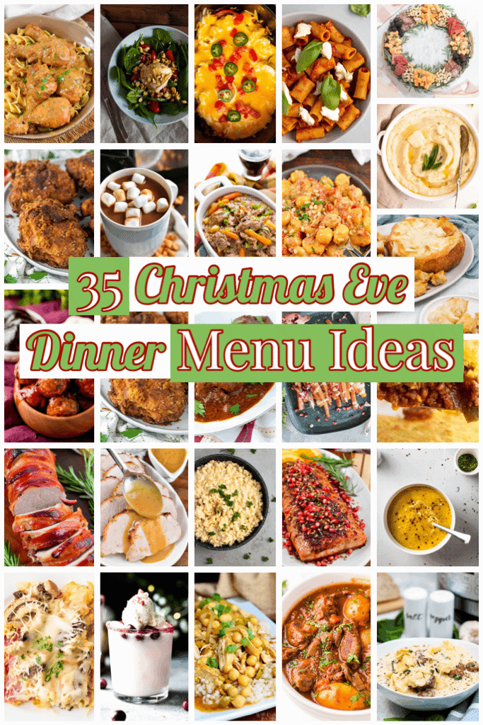 Casual christmas outlet eve dinner ideas