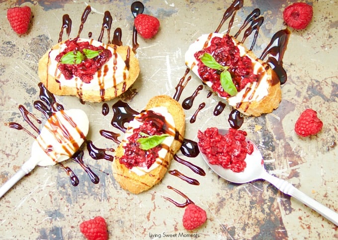 roasted raspberry crostini recipe