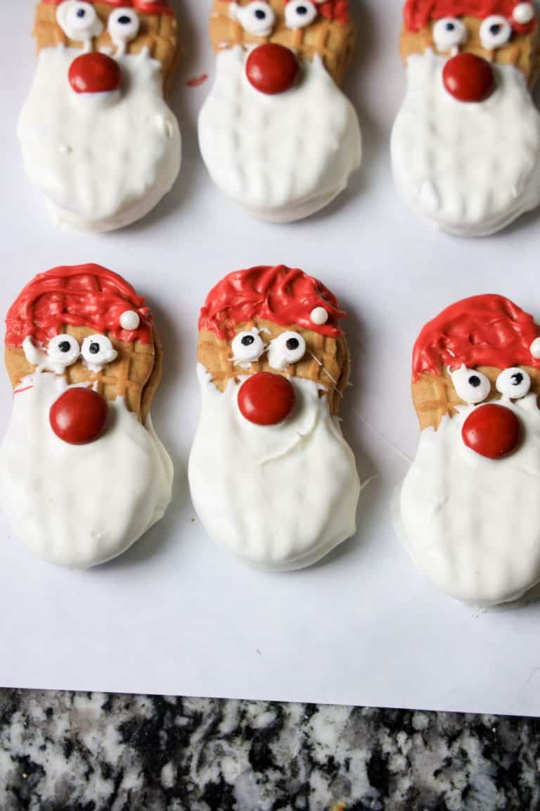 Santa Buttermints Santa Nutter Butter Cookies - A Crazy Family