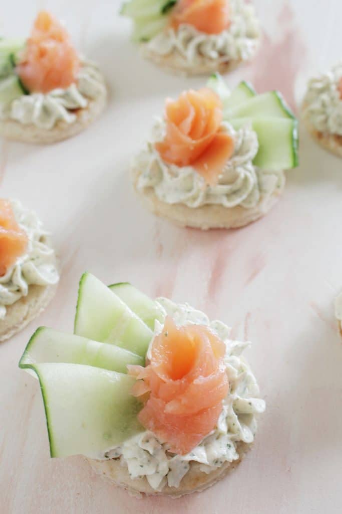 smoked salmon appetizers