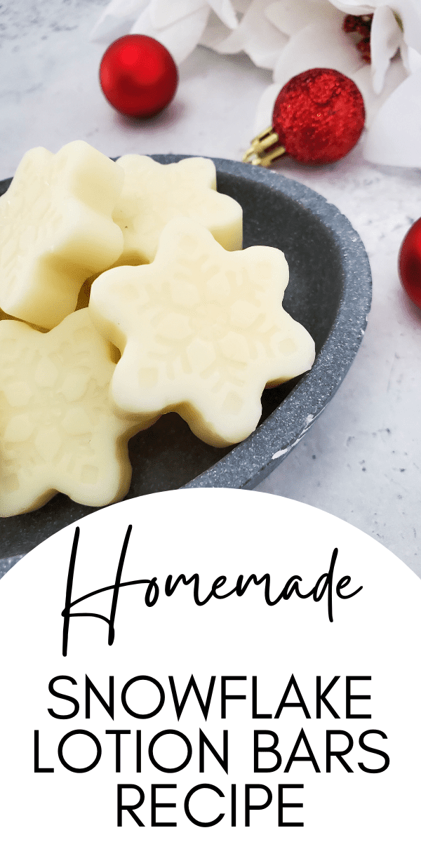 Easy DIY Snowflake Lotion Bars A Crazy Family