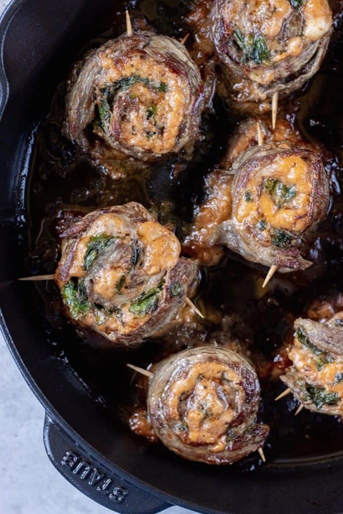 10. Steak Pinwheels _