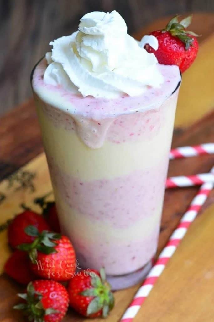 12. Strawberry Shortcake Milkshakes _