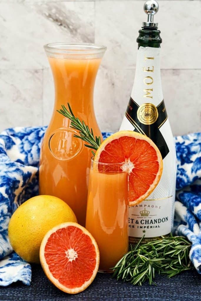 2. Grapefruit Mimosas _