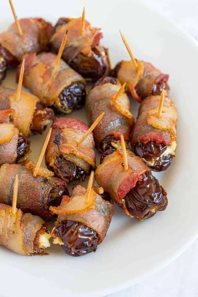 30. Bacon Wrapped Dates _