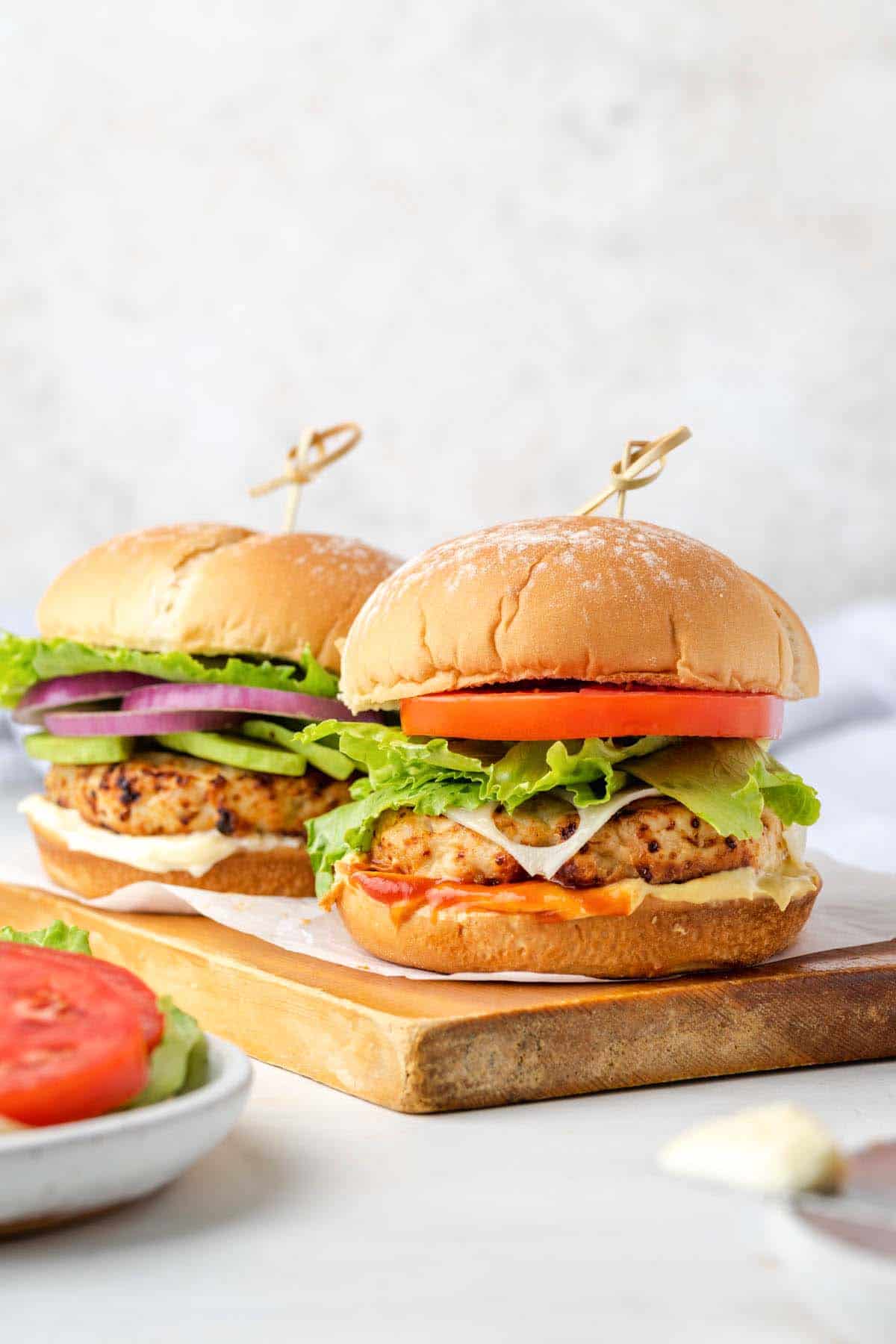 Air Fryer Turkey Burgers2