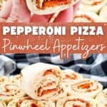 Pepperoni Pinwheels Cold & Delicious for Parties