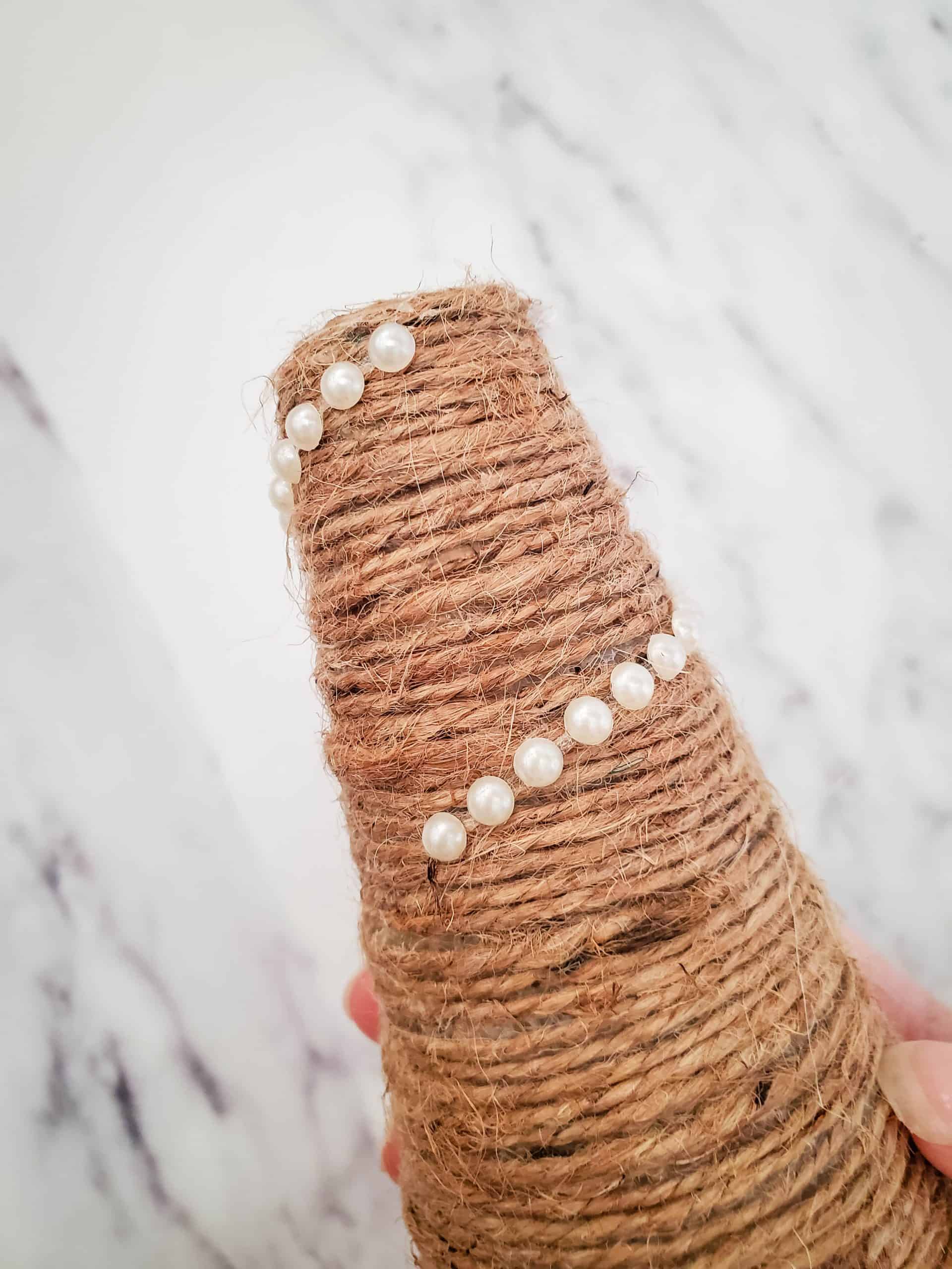 Simple Twine Tree Craft - A Crazy Family