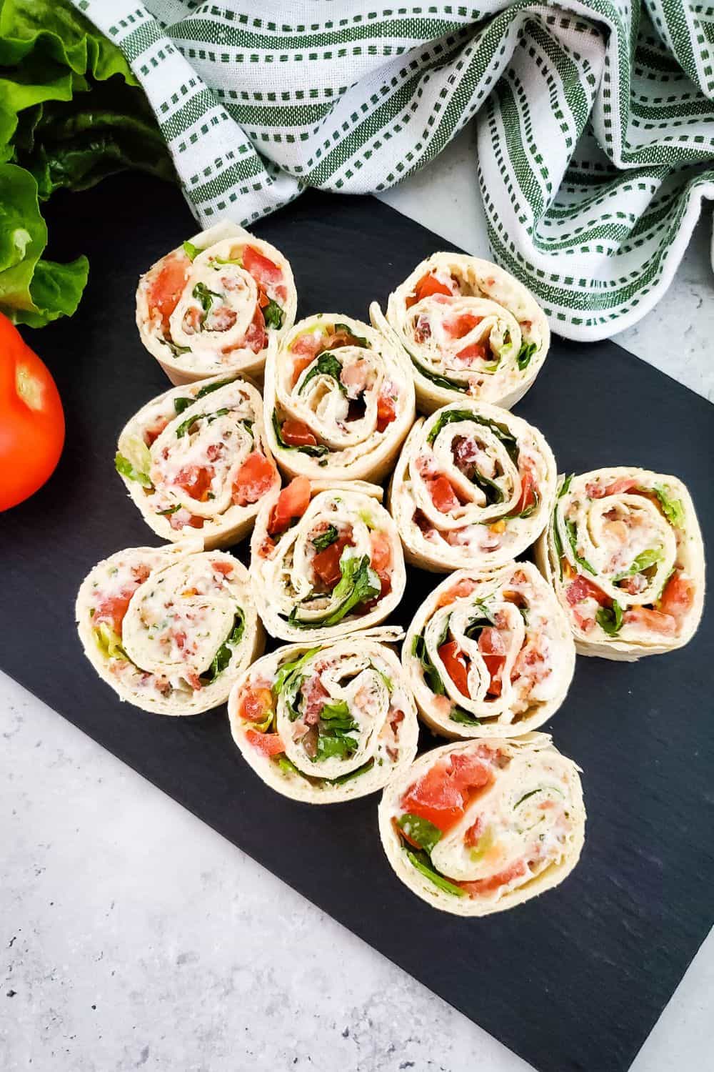 ranch blt pinwheels recipe