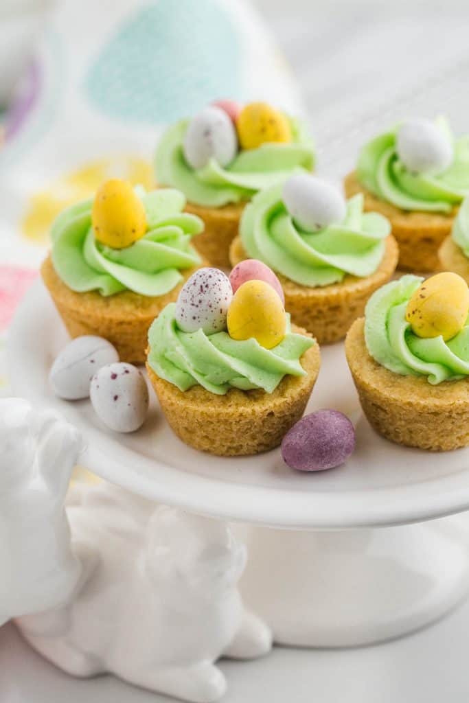 10. Easter Basket Cookie Cups _