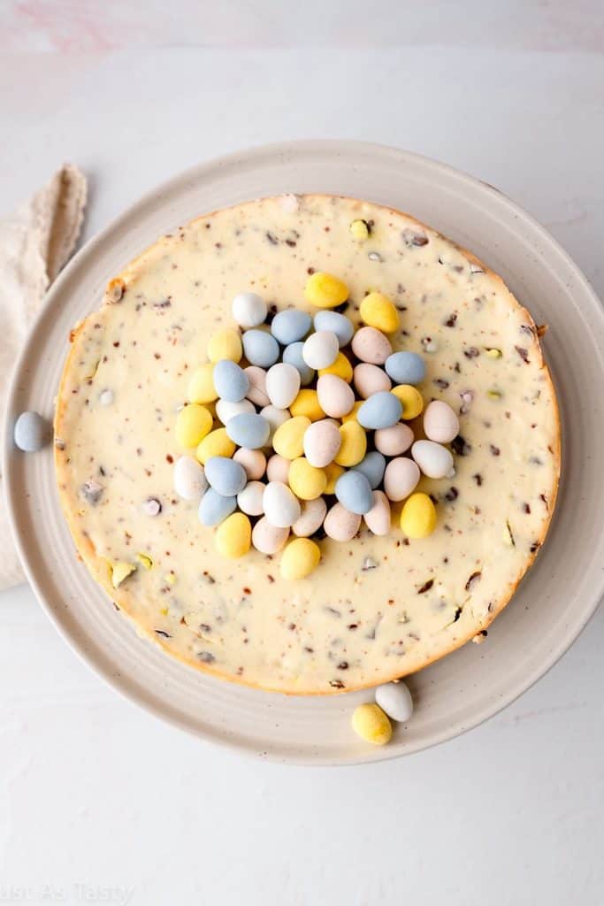 5. Easter Egg Cheesecake _