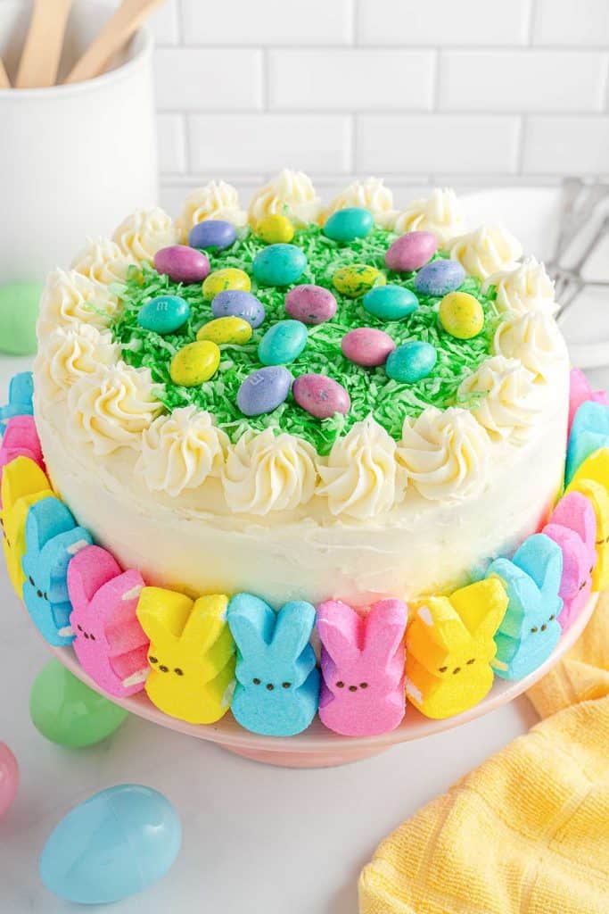 6. Easter Peep Cake _