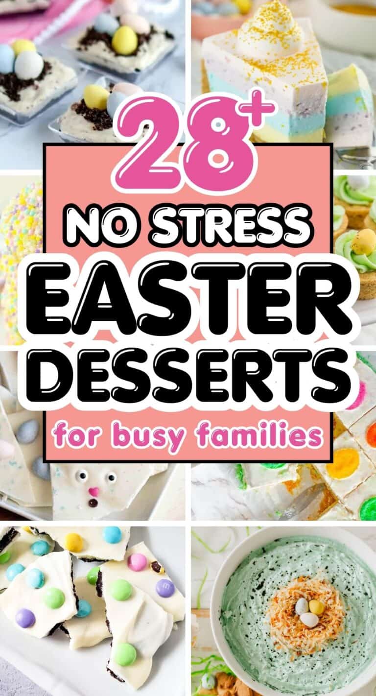 28+ Easy Easter Dessert Recipes for Parties & Family - A Crazy Family