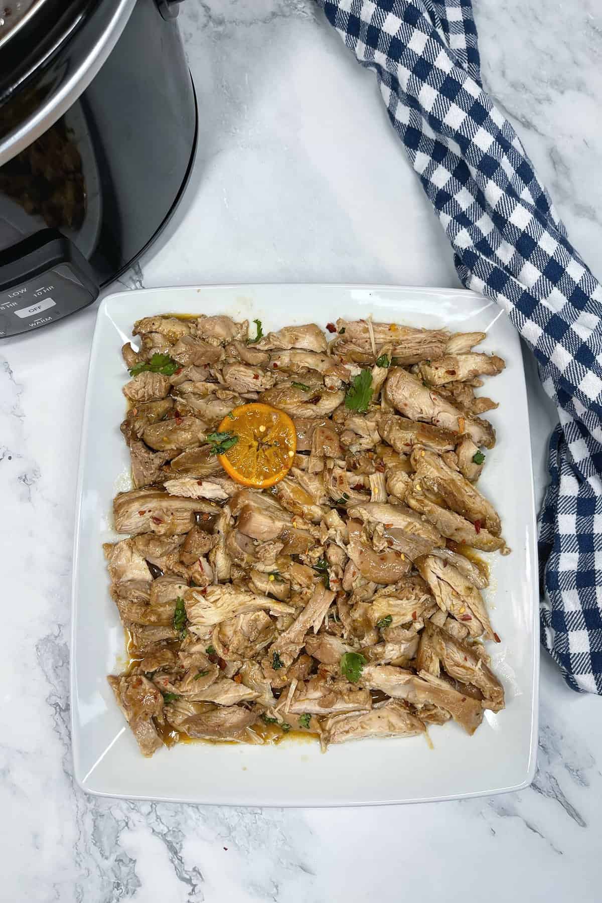 Crockpot Honey Garlic Boneless Chicken Thighs 1