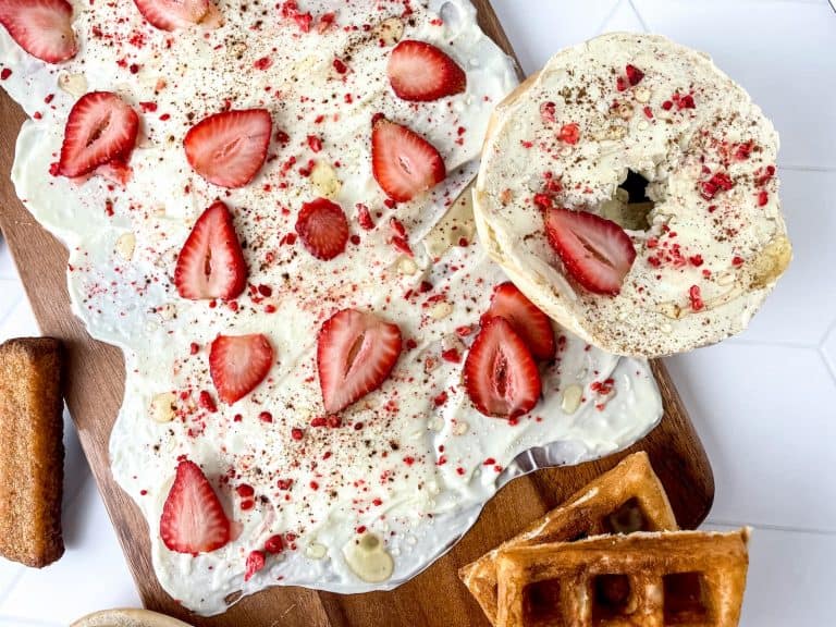 Strawberry Honey Cinnamon Butter Board A Crazy Family