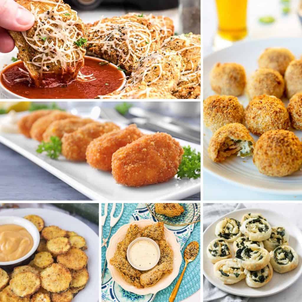 air fryer appetizers featured