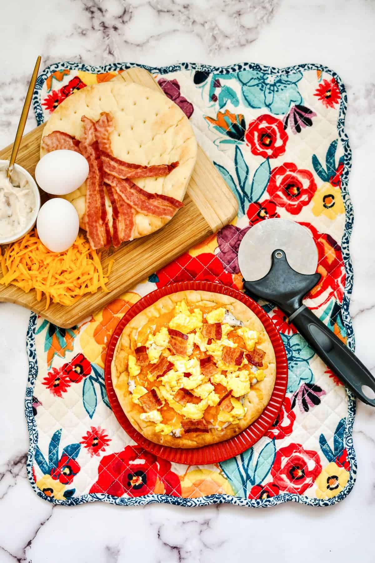 breakfast pizza