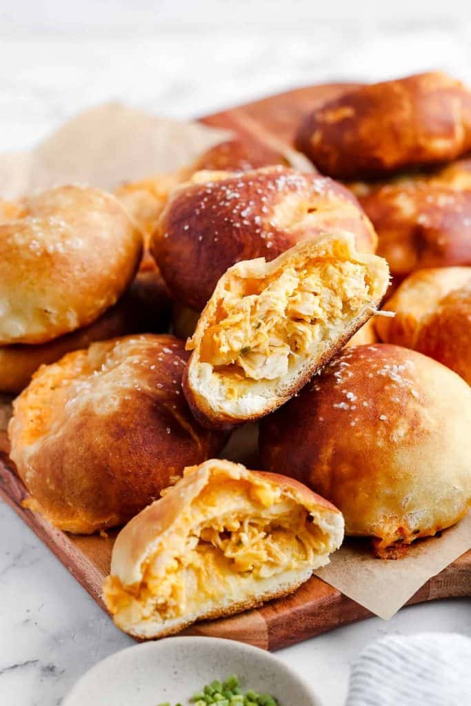 11. Buffalo Chicken Pretzel Bites _