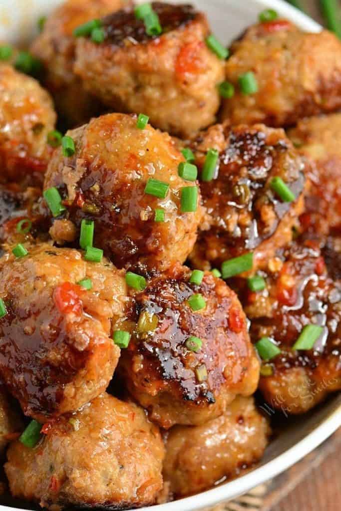 13. Thai Chili Meatballs _