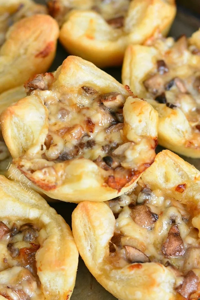 14. Mushroom Cheese Puffs _