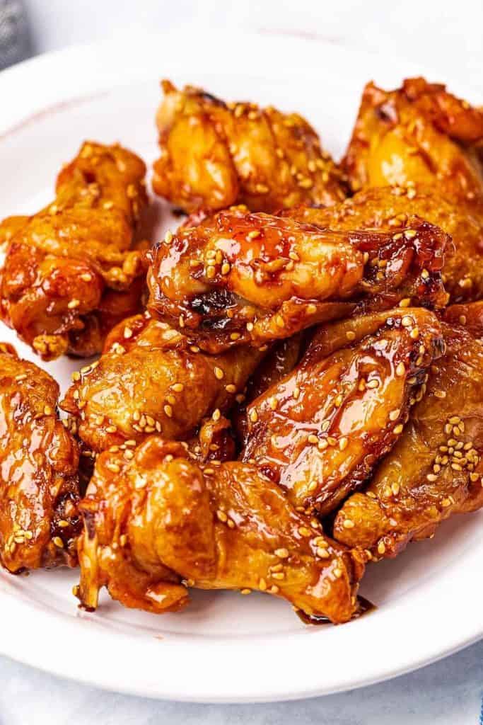 19. Sticky Teriyaki Chicken Wings _