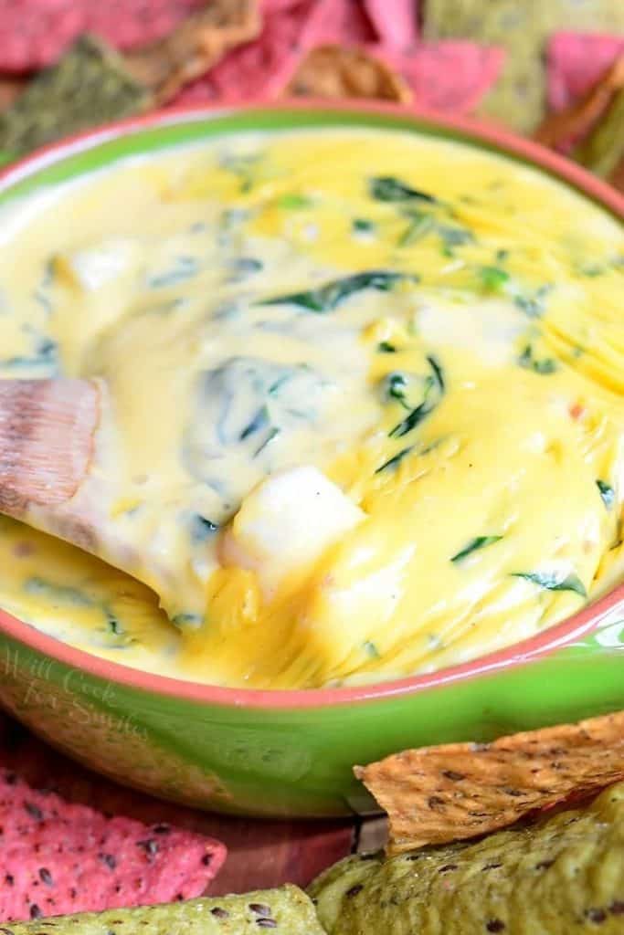 22. Shrimp Spinach Queso _