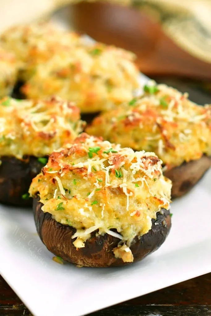 27. Crab Stuffed Mushrooms_