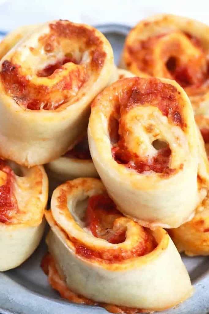 9. Mini Pizza Rolls _