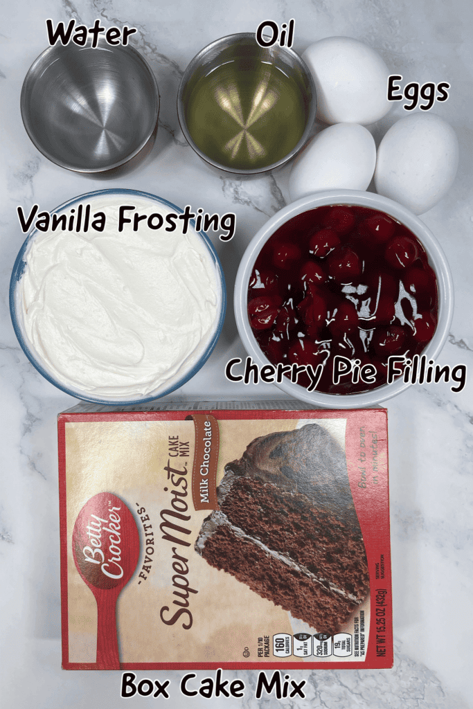 Chocolate cherry filled cake mix cupcakes a crazy family