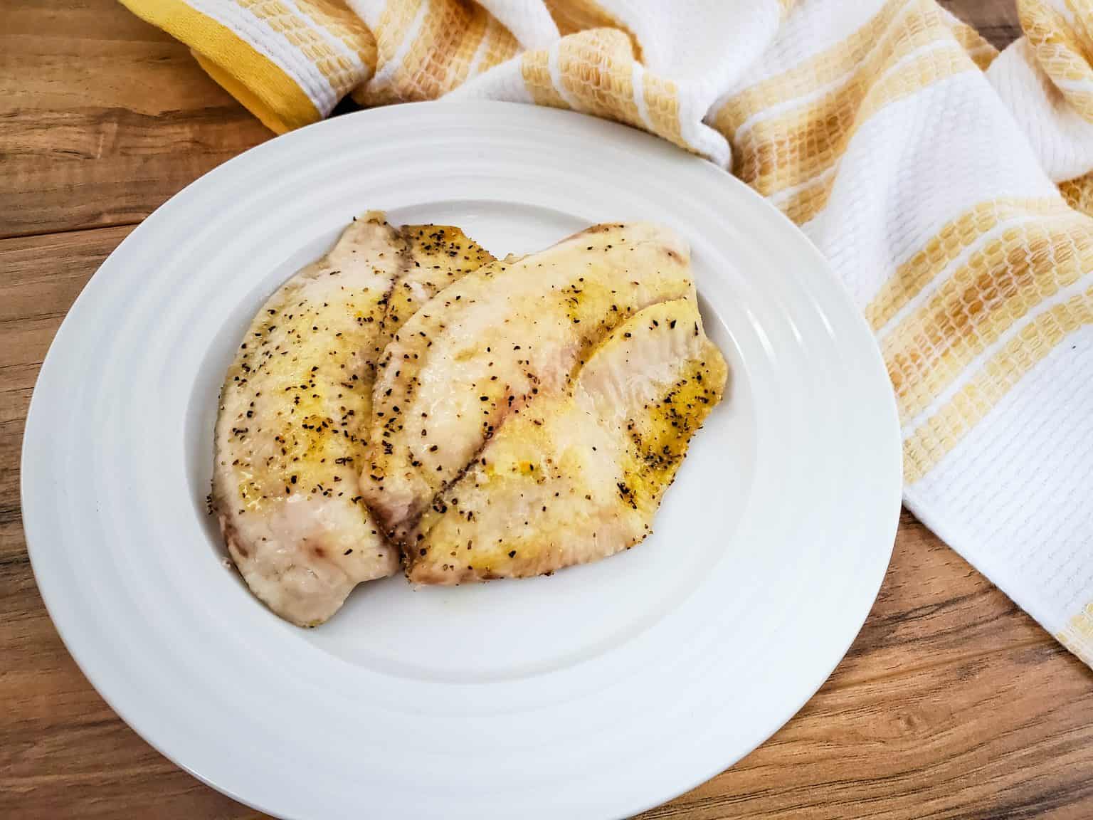 Easy Baked Tilapia with Lemon Pepper Seasoning A Crazy Family